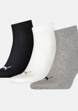 PUMA UNISEX QUARTER PLA SOCKS ΠΟΛΥΧΡΩΜΟ