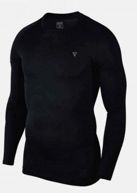 MAGNETIC NORTH KID'S BASE LAYER TOP ΜΑΥΡΟ