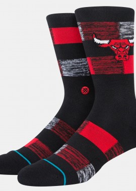 STANCE - STANCE BULLS CRYPTIC CREW SOCK ΜΑΥΡΟ