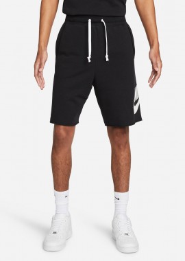 NIKE SPORTSWEAR SPORT ESSENTIALS ALUMNI SHORTS ΜΑΥΡΟ