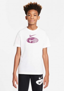 NIKE SPORTSWEAR BOYS' T-SHIRT ΑΣΠΡΟ