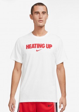 NIKE BASKETBALL T-SHIRT ΑΣΠΡΟ