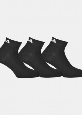 FILA SOCKS 3-PACK ΜΑΥΡΟ