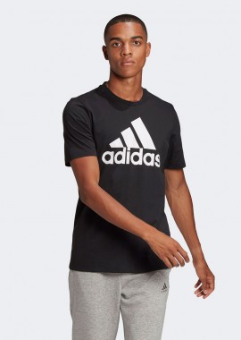 ESSENTIALS BIG LOGO T-SHIRT ΜΑΥΡΟ
