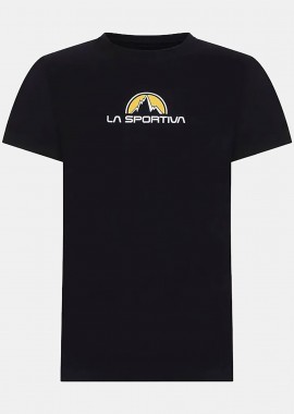 LA SPORTIVA - LA SPORTIVA FOOTSTEP T-SHIRT ΜΑΥΡΟ