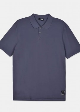 BDTK PIQUE POLO T-SHIRT ΜΠΛΕ