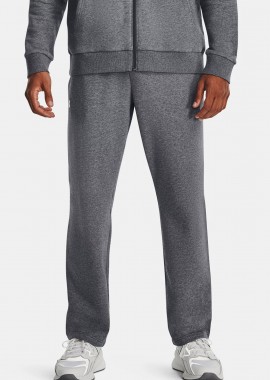 UNDER ARMOUR - UNDER ARMOUR RIVAL FLEECE PANTS ΓΚΡΙ