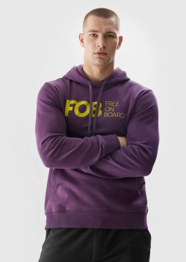 4F - 4F MEN'S PULLOVER HOODIE ΜΩΒ