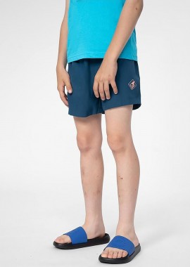 4F BOYS' BOARDSHORTS BEACH SHORTS ΜΠΛΕ