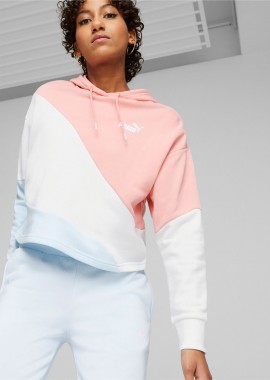 PUMA POWER CAT HOODIE ΜΠΛΕ