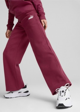 PUMA ESSENTIALS+ STRAIGHT LEG SWEATPANTS ΚΟΚΚΙΝΟ