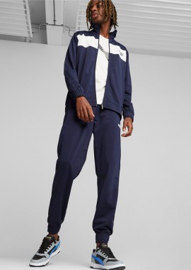 PUMA POLYESTER TRACKSUIT ΜΠΛΕ