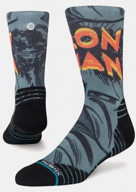 STANCE - STANCE IRON MAN MID CREW SOCKS ΓΚΡΙ