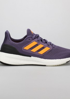 ADIDAS WOMEN`S PUREBOOST 23 RUNNING SHOES ΜΩΒ