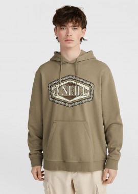 O'NEILL FRONT PRINT HOODIE ΜΠΕΖ