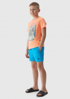 4F - 4F BOYS' BEACH BOARDSHORTS ΜΠΛΕ