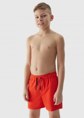 4F - 4F BOYS' BEACH BOARDSHORTS ΚΟΚΚΙΝΟ