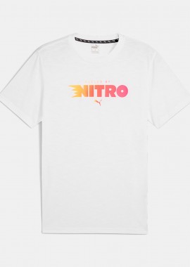 PUMA - PUMA MEN’S GRAPHIC RUN NITRO T-SHIRT ΑΣΠΡΟ