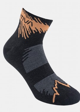 LA SPORTIVA - LA SPORTIVA FAST RUNNING SOCKS ΜΑΥΡΟ