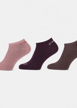 O'NEILL - O'NEILL SNEAKER SOCKS 3-PACK ΠΟΛΥΧΡΩΜΟ