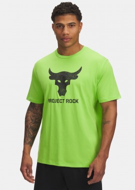 UNDER ARMOUR PROJECT ROCK PAYOFF GRAPHIC T-SHIRT ΠΡΑΣΙΝΟ