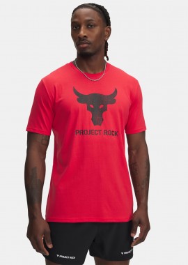 UNDER ARMOUR PROJECT ROCK PAYOFF GRAPHIC T-SHIRT ΚΟΚΚΙΝΟ