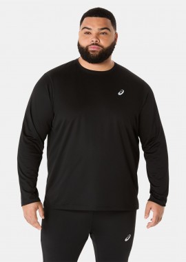 ASICS CORE LONG SLEEVE RUNNING SHIRT ΜΑΥΡΟ