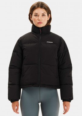 EMERSON WOMEN'S PUFFER JACKET ΜΑΥΡΟ