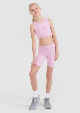 4F GIRLS' FNK SHORT TIGHTS ΡΟΖ