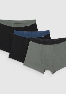 4F - 4F MEN'S BOXER UNDERWEAR 3-PACK ΠΟΛΥΧΡΩΜΟ