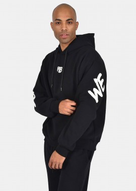 ANTETOKOUNBROS - ANTETOKOUNBROS WE ARE ALL BROS OVER.F HOODIE ΜΑΥΡΟ