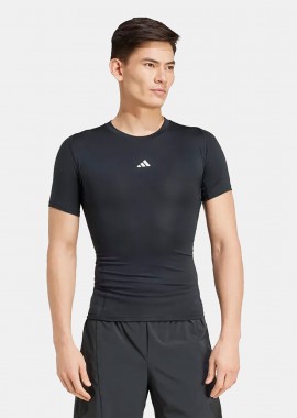 ADIDAS PERFORMANCE - ADIDAS TECHFIT COMPRESSION TRAINING T-SHIRT ΜΑΥΡΟ