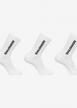 SALOMON - SALOMON SPORTSTYLE EVERYDAY CREW SOCKS 3-PACK ΑΣΠΡΟ