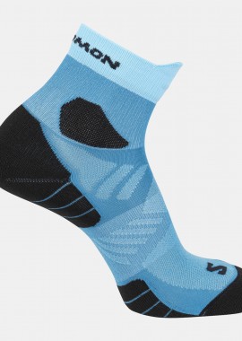 SALOMON RUN AERO ANKLE SOCKS ΜΠΛΕ