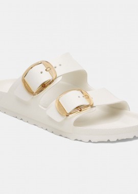 BIRKENSTOCK ARIZONA BIG BUCKLE EVA SANDALS EGGSHELL - NARROW FIT ΑΣΠΡΟ