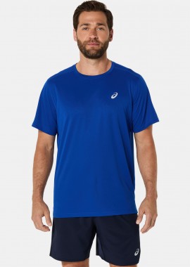 ASICS CORE RUNNING T-SHIRT ΜΠΛΕ