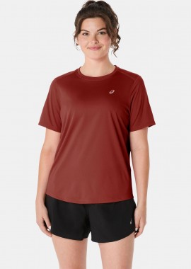 ASICS CORE RUNNING T-SHIRT ΚΟΚΚΙΝΟ