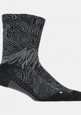 ASICS FUJITRAIL GRAPHIC CREW SOCK ΜΑΥΡΟ
