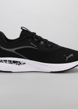 PUMA WOMEN'S SOFTRIDE CHARM ANIMAL ΜΑΥΡΟ
