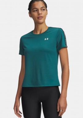 UNDER ARMOUR TECH WORDMARK TAPE T-SHIRT ΠΡΑΣΙΝΟ