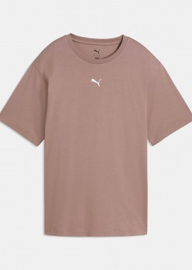 PUMA WOMEN'S ESSENTIALS RELAXED T-SHIRT ΡΟΖ