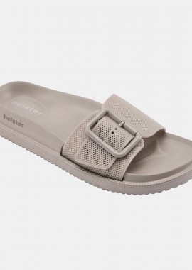 HOLSTER LAZE VEGAN-FRIENDLY COMFORT SLIDES ΜΠΕΖ