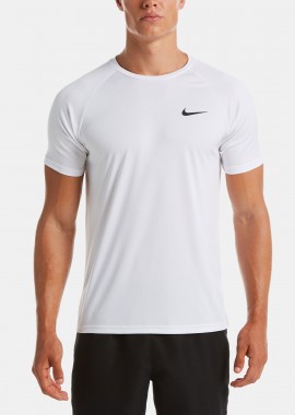 NIKE SWIM HYDROGUARD ESSENTIAL DRI-FIT UV TOP T-SHIRT ΑΣΠΡΟ