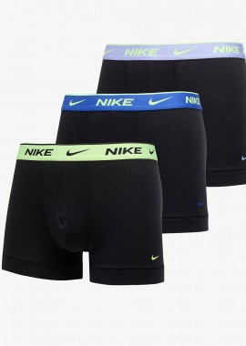 NIKE - NIKE ESSENTIAL COTTON STRETCH TRUNK 3-PACK ΜΑΥΡΟ