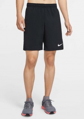 NIKE FLEX WOVEN TRAINING SHORTS ΜΑΥΡΟ