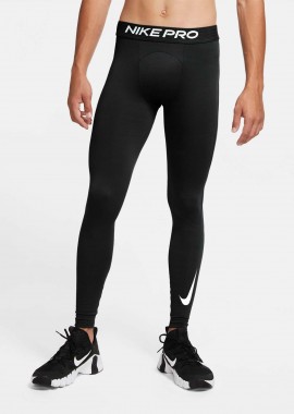 NIKE PRO WARM TRAINING TIGHTS ΜΑΥΡΟ
