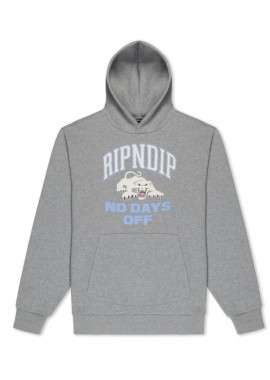 RIPNDIP White Panther Ανδρικό Φούτερ με Κουκούλα - Γκρι-RNDFALL25115-GREY