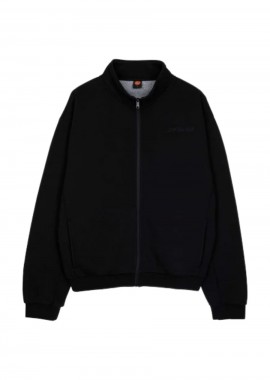SANTA CRUZ - SANTA CRUZ Φούτερ λαιμόκοψη Team Track Top - ΜΑΥΡΟ-SCA-CRW-9764-BLACK