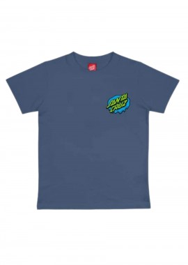 SANTA CRUZ - SANTA CRUZ Παιδικό T-Shirt Slime Dot - Μπλε-SCA-YTE-9037