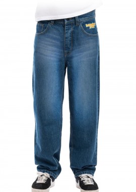 HOMEBOY - HOMEBOY Τζιν X-TRA BAGGY WISKERS DENIM - DENIM-01PA0351-DENIM